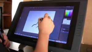 Wacom Cintiq 22HD-graphic tablet with pen