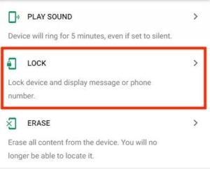 Device Manager to unlock step 1
