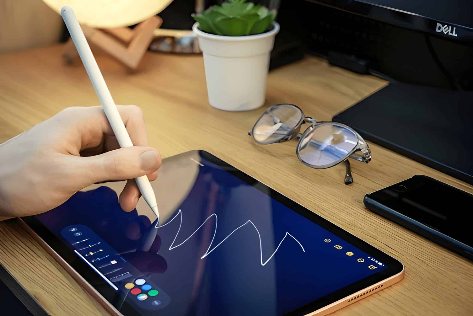  drawing on ipad connected with windows PC