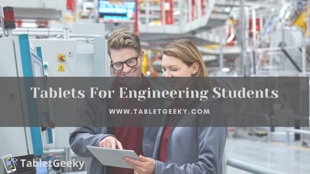 best tablets for engineers