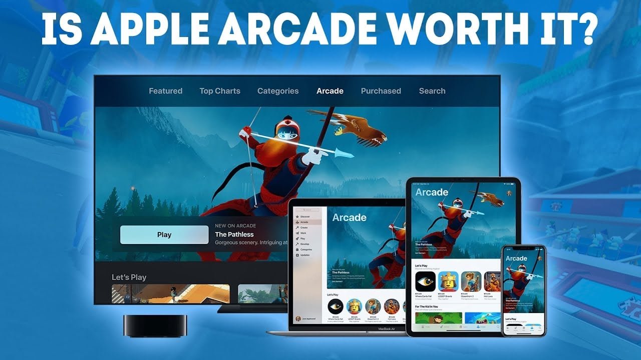 working of apple arcade 