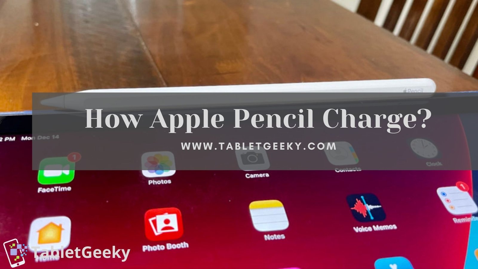 how to charge apple pencil