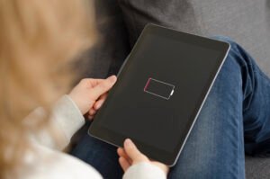 low battery in ipad