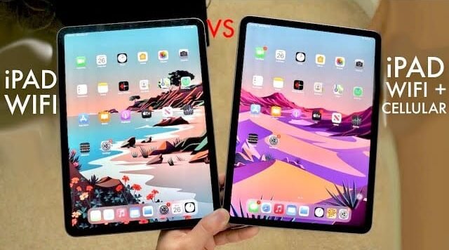 iPad cellular vs iPad wi-fi only